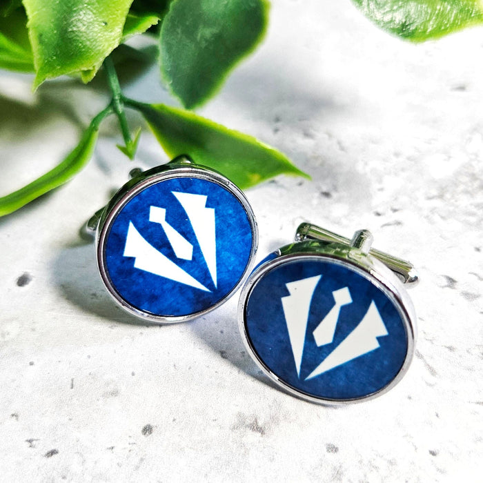 Best Man Cufflinks - Groomsman Proposal Thank you Gift