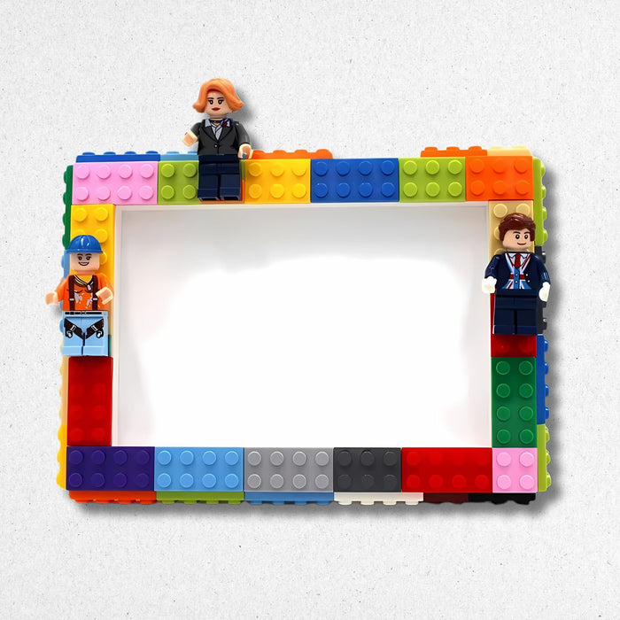 Monday Blocks Frame Colourful Building Block Photo Frame | Fun Birthday Gift For Children ...