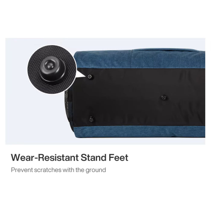 Convertible Garment Duffel Bag – Multifunctional Suit Storage Travel Bag with Shoe Compartment