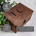 Custom Logo Wooden Box for Events, Shops, and Corporate Gifts - 6 Sizes Small to XLarge
