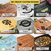 Custom Logo Wooden Box for Events, Shops, and Corporate Gifts - 6 Sizes Small to XLarge