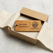 Custom Wooden Keyrings for Airbnb, Hotels & Property Management | Engraved Solid Oak with Logo, Text & QR Code