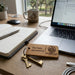 Custom Wooden Keyrings for Airbnb, Hotels & Property Management | Engraved Solid Oak with Logo, Text & QR Code