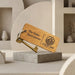 Custom Wooden Keyrings for Airbnb, Hotels & Property Management | Engraved Solid Oak with Logo, Text & QR Code