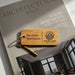 Custom Wooden Keyrings for Airbnb, Hotels & Property Management | Engraved Solid Oak with Logo, Text & QR Code
