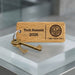 Custom Wooden Keyrings for Events, Conferences & Seminars | Engraved with Logo, QR Code or Event Info