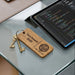 Custom Wooden Keyrings for Events, Conferences & Seminars | Engraved with Logo, QR Code or Event Info