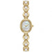 Elegant Pearl Strap Ladies Watch – Vintage Oval Quartz Wristwatch for Women