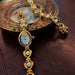 Elegant Pearl Strap Ladies Watch – Vintage Oval Quartz Wristwatch for Women