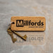 Engraved Business Logo Keyring I Branded Wooden Keychain I Personalised Oak Keyring