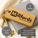 Engraved Business Logo Keyring I Branded Wooden Keychain I Personalised Oak Keyring