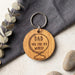Engraved Dad Keyring - Father's Day Gift