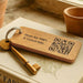 Engraved Keyrings for Airbnb & Holiday Lets | Add WiFi QR Code & Guest Welcome Info