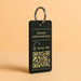 Engraved QR Keyrings for Hospitality – 3 Sizes Small to Large