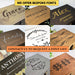 Engraved Tree Wooden Memory Storage Box I Large Family Tree Box 42cm