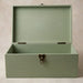 Extra Large Personalised Baby Memory Box with Lock and Cotton Lining, Wooden Keepsake Chest with Handles, Luxury New Baby and Christening Gift