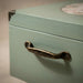 Extra Large Personalised Baby Memory Box with Lock and Cotton Lining, Wooden Keepsake Chest with Handles, Luxury New Baby and Christening Gift