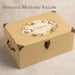 Extra Large Personalised Baby Memory Box with Lock and Cotton Lining, Wooden Keepsake Chest with Handles, Luxury New Baby and Christening Gift