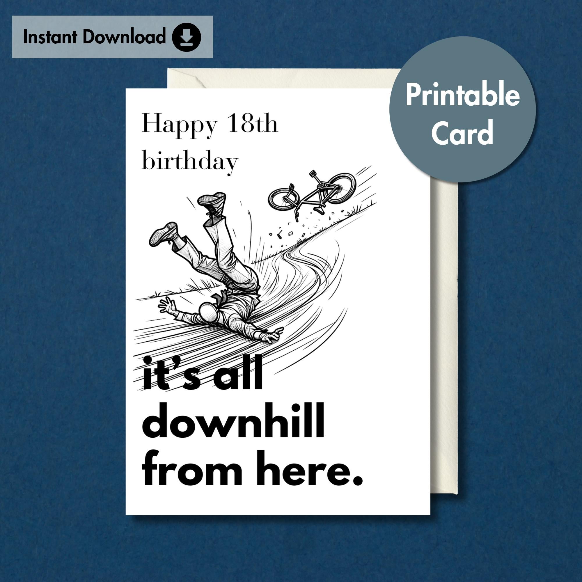 Free Printable 18th Birthday Cards For Him