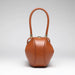 Genuine Leather Dumpling Bag | Colourful Round Top Handle Handbag - 2 Sizes