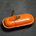 Genuine Leather Glasses Case with Hook | Hard Shell Eyewear Holder