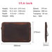 Genuine Leather Laptop Case | Slim Briefcase for 13–15 Inch Laptops
