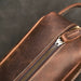 Genuine Leather Large Travel Wash Bag – Luxury Toiletry & Cosmetic Bag