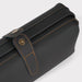 Genuine Leather Toiletry Bag | Compact Cosmetic Makeup Case