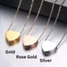 Heart Memorial Ashes Necklace