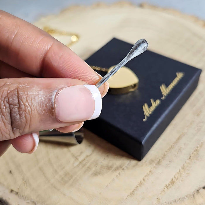 Heart Memorial Ashes Necklace
