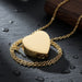 Heart Memorial Ashes Necklace