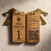 Hotel Guesthouse QR Code Keyring I Personalised Wooden Scanable Website Keyring I Custom QR Code Keychain