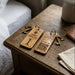 Hotel Guesthouse QR Code Keyring I Personalised Wooden Scanable Website Keyring I Custom QR Code Keychain