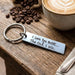 “I Love You More, I Love You Most” Couples Keyring Set