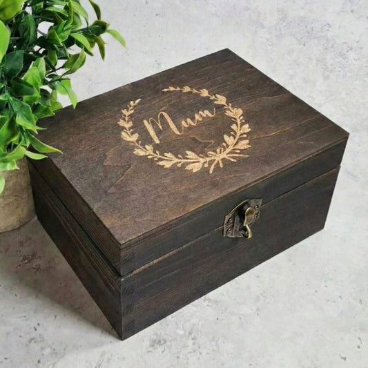 Keepsake Box Gift For Mum I Birthday Gift To Mum From Children Kids - 6 Sizes Small to XLarge
