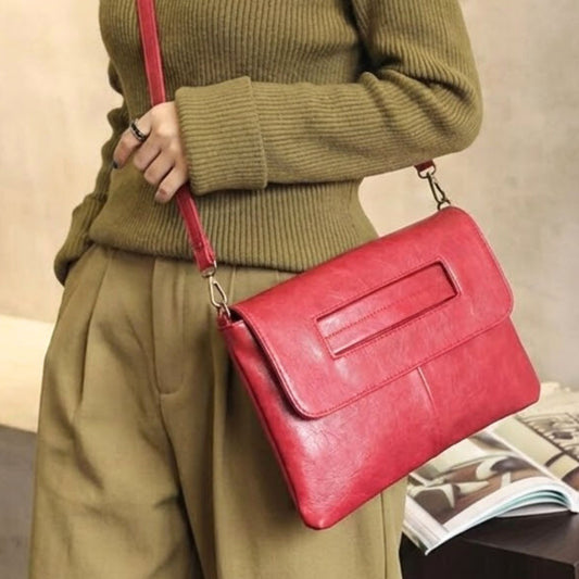 Large Envelope Clutch Bag with Strap | Women’s Crossbody Handbag - 9 Colours