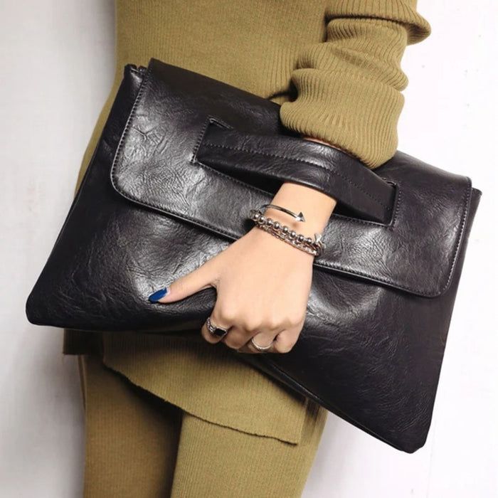 Large Envelope Clutch Bag with Strap | Women’s Crossbody Handbag - 9 Colours