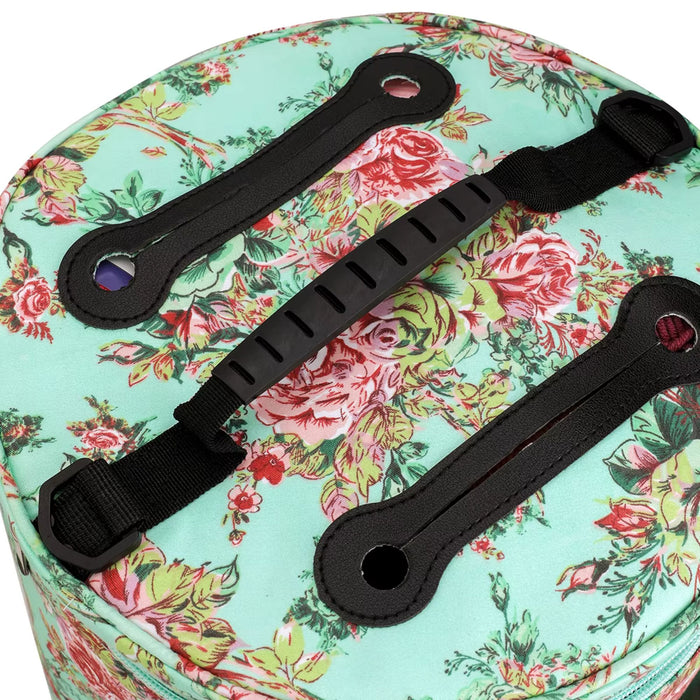 Large Knitting & Crochet Storage Bag with Lid – Yarn Organiser Tote for Needles, Hooks & Projects