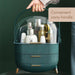 Large Makeup Storage Organiser with Lid – Waterproof Makeup & Skincare Organiser with Drawers