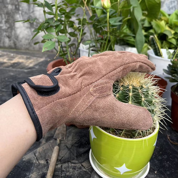 leather thorn proof gardening gloves Leather Gardening Gloves
