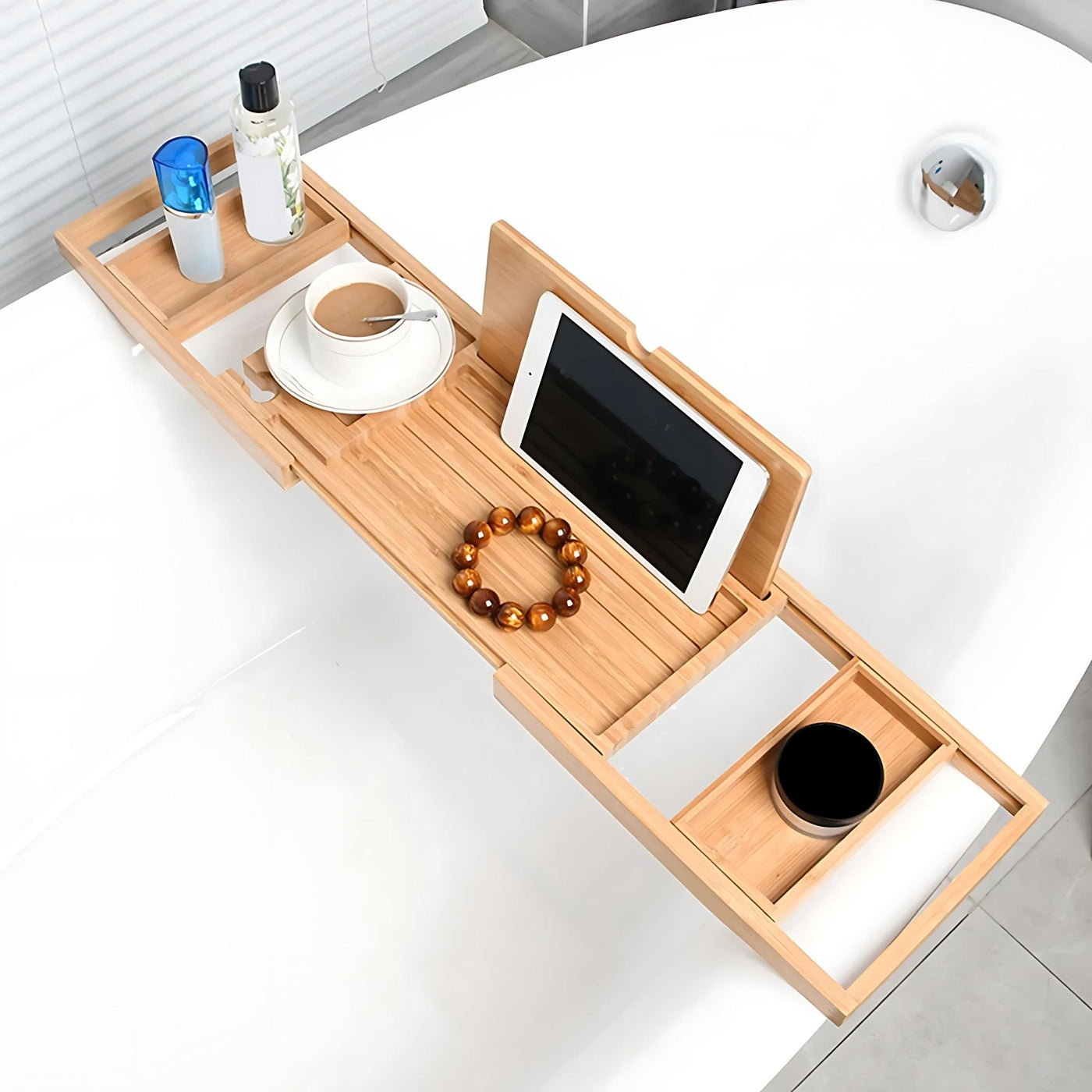 Luxury Extendable Bath Caddy Tray | Relaxation, Self Care Gift for Her ...