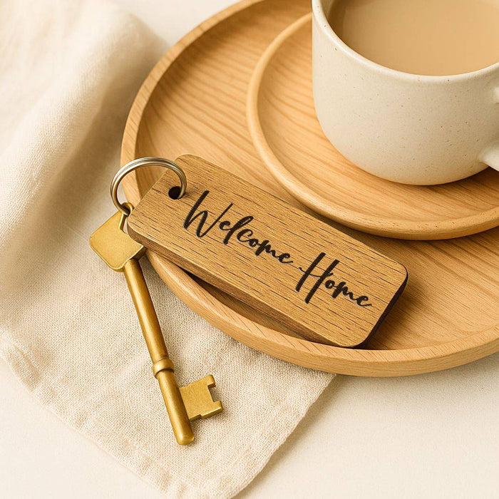 Luxury Wooden Keyrings for Property Managers & Estate Agencies