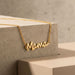 Mama Inscription Necklace