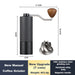 Manual Coffee Grinder – 7-Core Stainless Steel Burr Hand Grinder with Adjustable Grind Settings