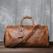 Men’s Genuine Leather Travel Bag | Retro Carry-On Weekend Duffle