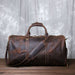Men’s Genuine Leather Travel Bag | Retro Carry-On Weekend Duffle