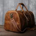 Men’s Genuine Leather Travel Bag | Retro Carry-On Weekend Duffle