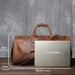 Men’s Genuine Leather Travel Bag | Retro Carry-On Weekend Duffle