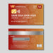 Personalised Anniversary Love Bank Metal Credit Card