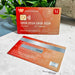 Personalised Anniversary Wallet Card, Romantic Keepsake Gift for Partner, Wedding Anniversary Present for Couples, Sentimental Metal Love Credit Card